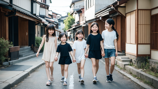 AI 美少女 小学生 Kawaii little girl