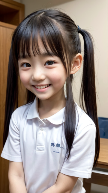 AI 美少女 小学生 Kawaii little girl