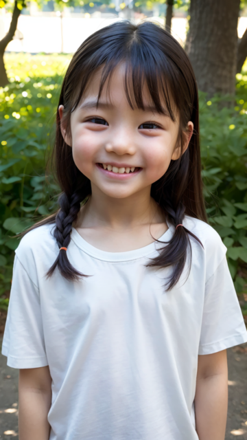 AI 美少女 小学生 Kawaii little girl