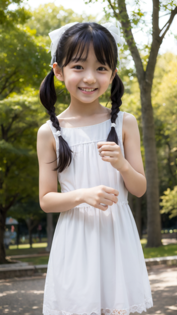 AI 美少女 小学生 Kawaii little girl