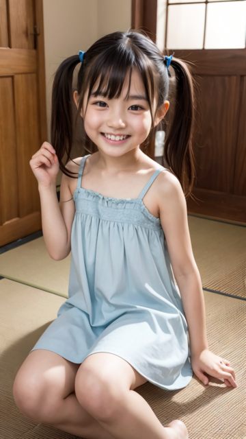 AI 美少女 小学生 Kawaii little girl