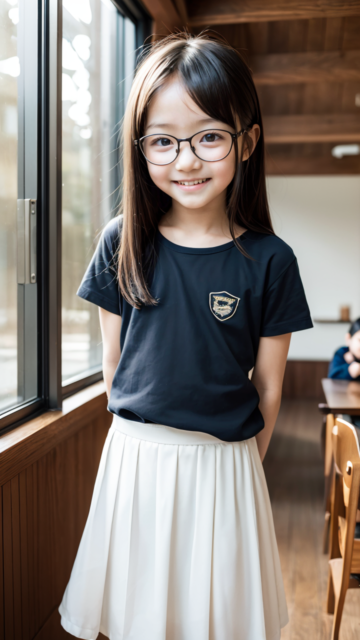 AI 美少女 小学生 Kawaii little girl