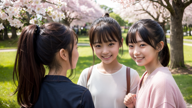 AI 美少女 小学生 Kawaii little girl