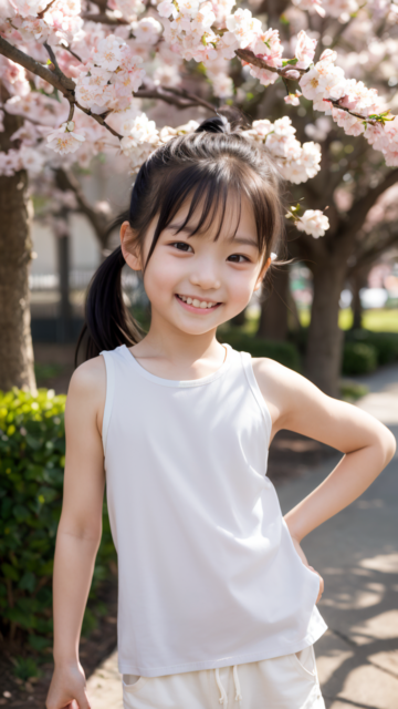 AI 美少女 小学生 Kawaii little girl