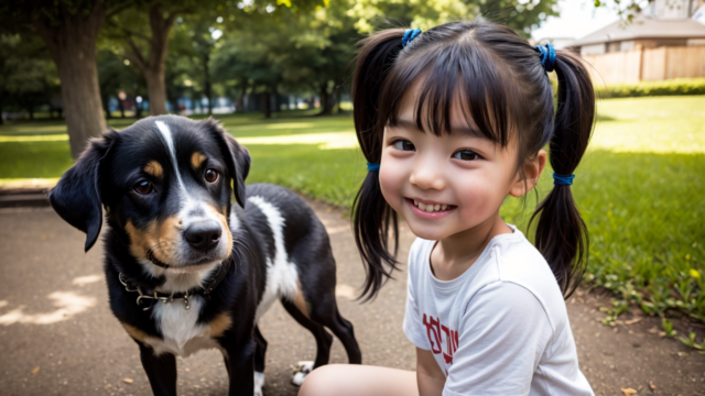 AI 美少女 小学生 Kawaii little girl