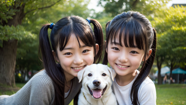 AI 美少女 小学生 Kawaii little girl