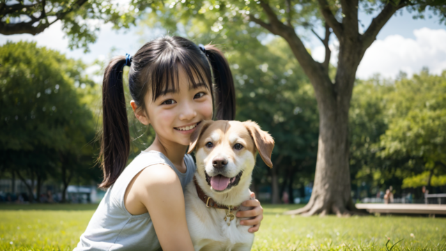 AI 美少女 小学生 Kawaii little girl