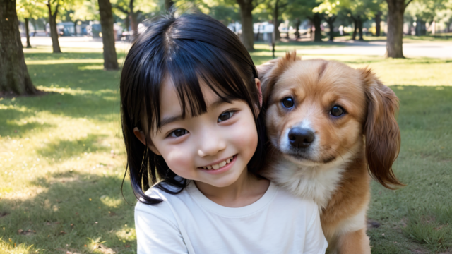 AI 美少女 小学生 Kawaii little girl