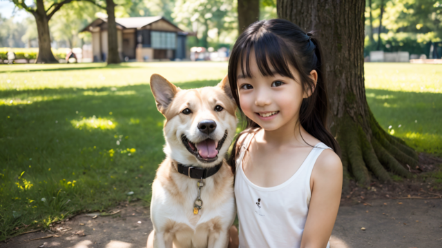 AI 美少女 小学生 Kawaii little girl