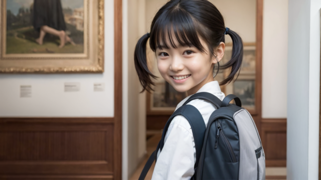 AI 美少女 小学生 Kawaii little girl