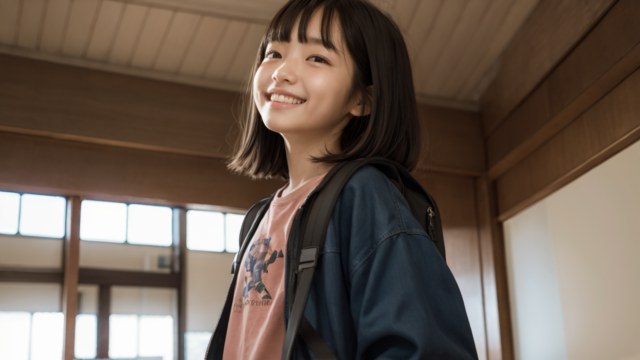 AI 美少女 小学生 Kawaii little girl