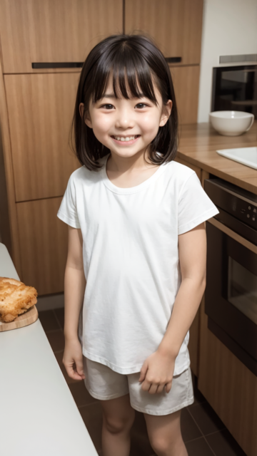 AI 美少女 小学生 Kawaii little girl