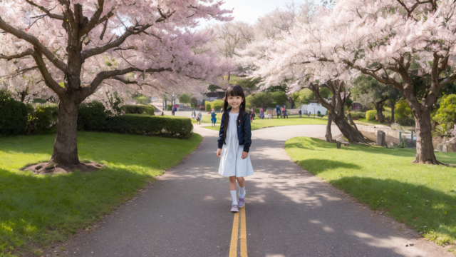 AI 美少女 小学生 Kawaii little girl