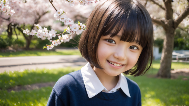 AI 美少女 小学生 Kawaii little girl