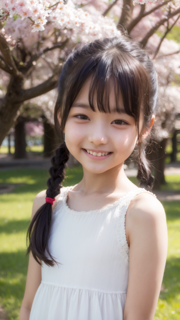 AI 美少女 小学生 Kawaii little girl