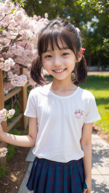 AI 美少女 小学生 Kawaii little girl