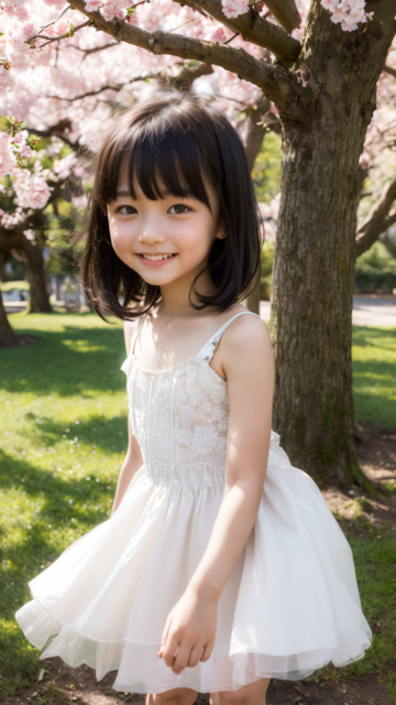 AI 美少女 小学生 Kawaii little girl