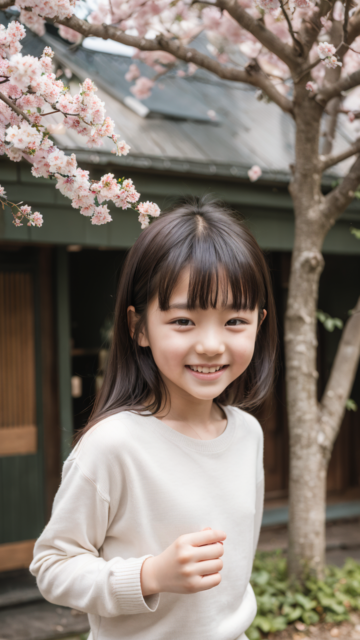 AI 美少女 小学生 Kawaii little girl