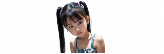 AI 美少女 小学生 Kawaii little girl