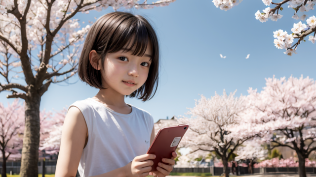 AI 美少女 小学生 Kawaii little girl