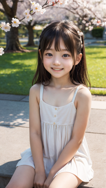 AI 美少女 小学生 Kawaii little girl