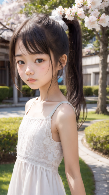 AI 美少女 小学生 Kawaii little girl