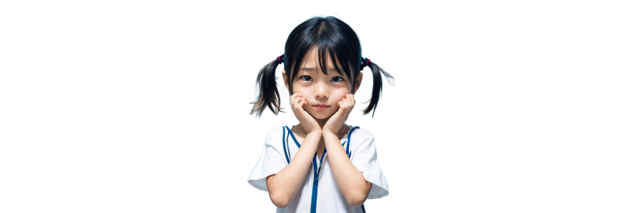 AI 美少女 小学生 Kawaii little girl