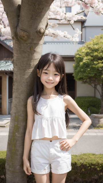 AI 美少女 小学生 Kawaii little girl