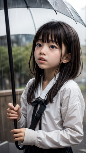 AI 美少女 小学生 Kawaii little girl