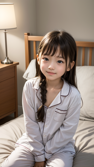 AI 美少女 小学生 Kawaii little girl