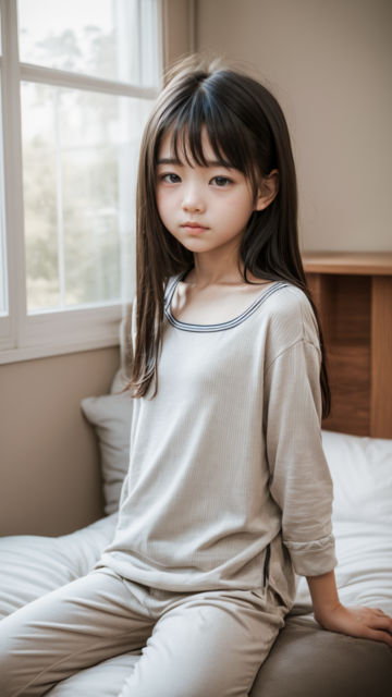 AI 美少女 小学生 Kawaii little girl