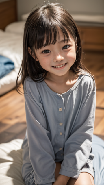 AI 美少女 小学生 Kawaii little girl