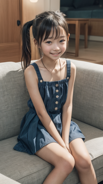 AI 美少女 小学生 Kawaii little girl