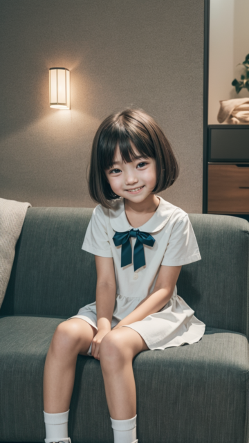 AI 美少女 小学生 Kawaii little girl