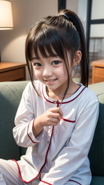 AI 美少女 小学生 Kawaii little girl