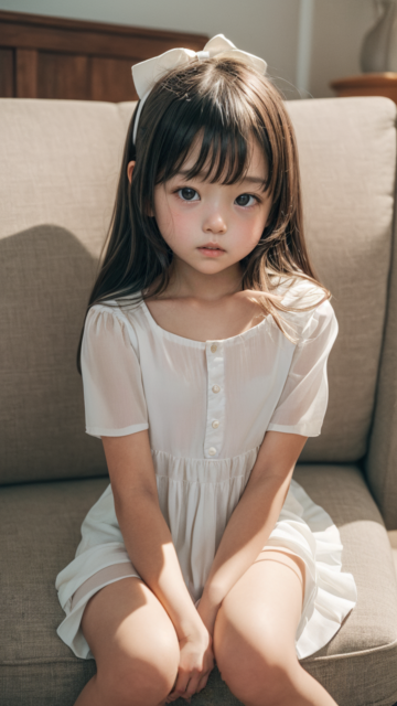 AI 美少女 小学生 Kawaii little girl