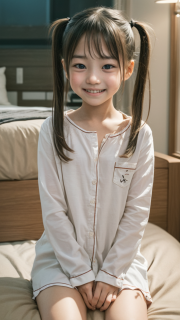 AI 美少女 小学生 Kawaii little girl