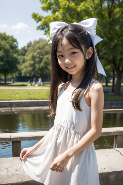 AI 美少女 小学生 Kawaii little girl