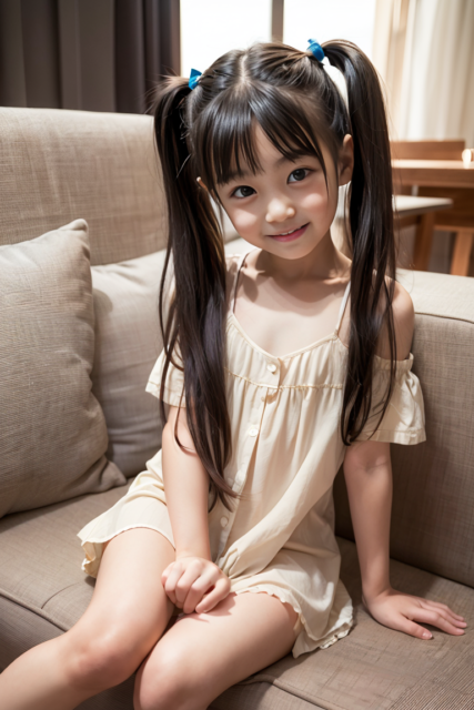 AI 美少女 小学生 Kawaii little girl