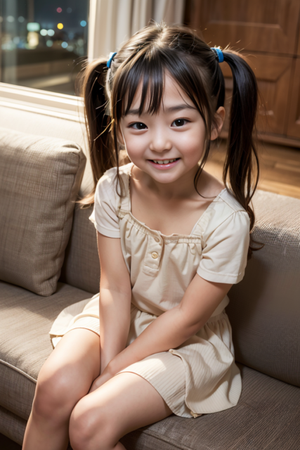 AI 美少女 小学生 Kawaii little girl