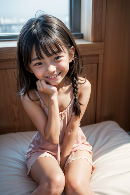 AI 美少女 小学生 Kawaii little girl