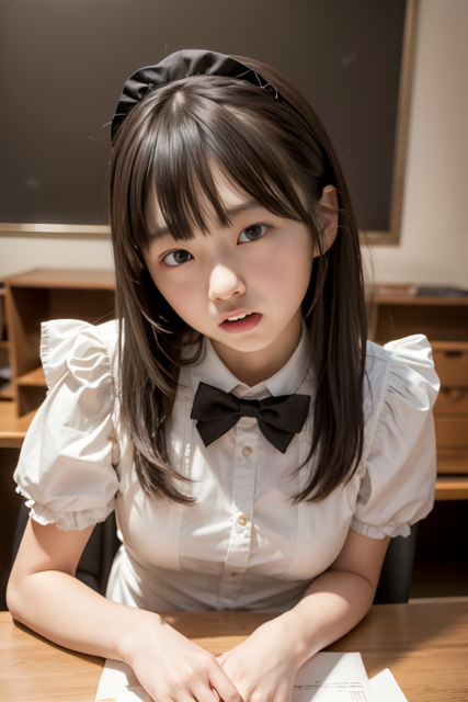 AI 美少女 小学生 Kawaii little girl