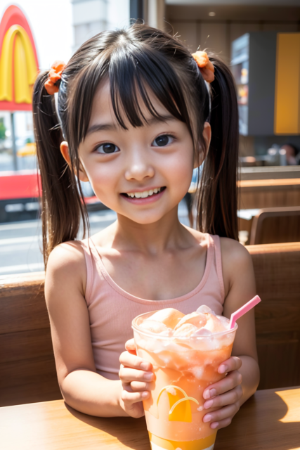 AI 美少女 小学生 Kawaii little girl