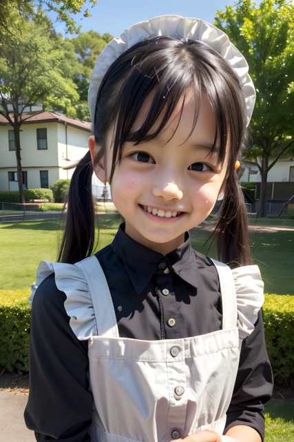 AI 美少女 小学生 Kawaii little girl