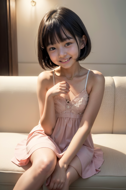 AI 美少女 小学生 Kawaii little girl