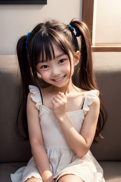 AI 美少女 小学生 Kawaii little girl