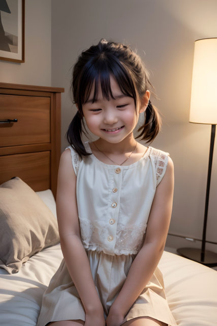 AI 美少女 小学生 Kawaii little girl