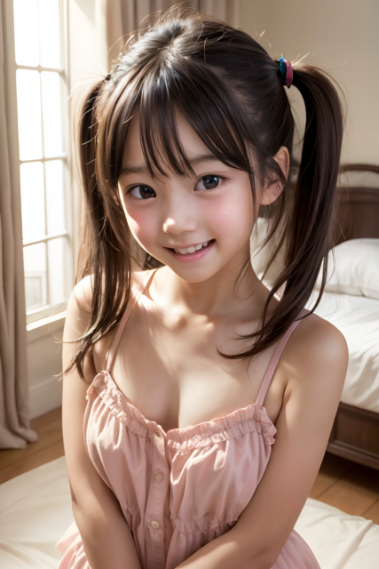 AI 美少女 小学生 Kawaii little girl