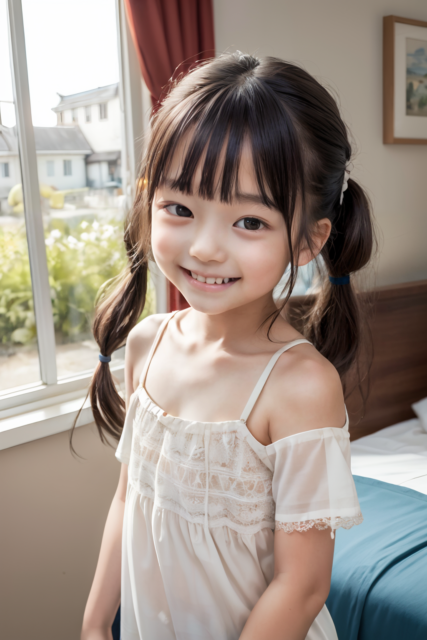 AI 美少女 小学生 Kawaii little girl