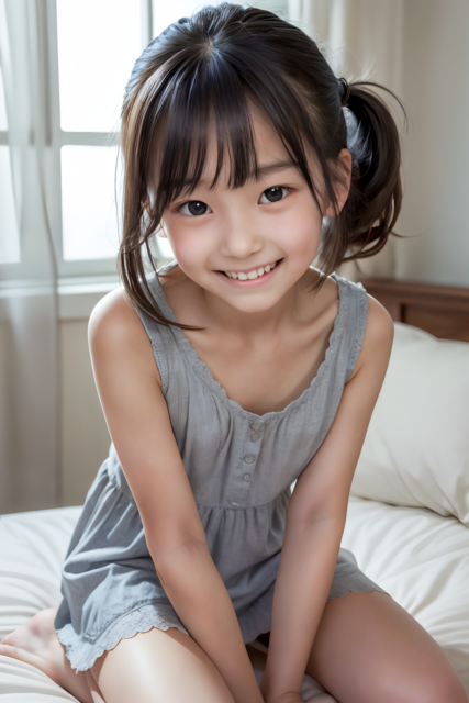 AI 美少女 小学生 Kawaii little girl